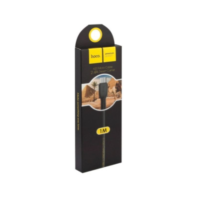 Кабель Hoco X20 Micro USB Black (100см)