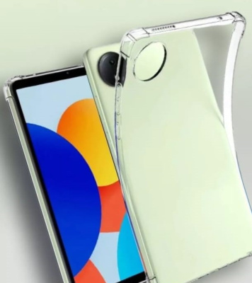Чехол силиконовый для Xiaomi Redmi Pad SE 8.7 (прозрачный)